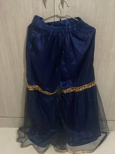 Elegant Blue &amp; Gold Kurta Set