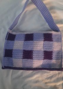 Crochet Kuromi Bag
