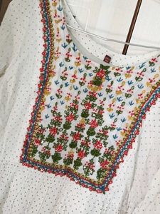 Elegant Embroidered gown