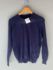 Navy Blue Pullover Sweater