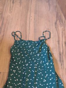 Floral Green Sundress
