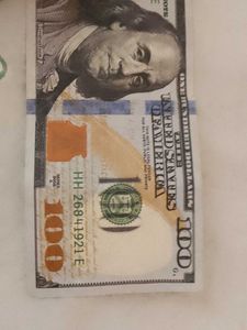 $100 USD Bill
