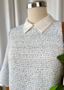 Chic Tweed Mini Dress