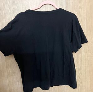 Casual Black &#34;California Customs&#34; Graphic