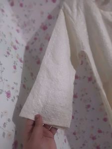 Elegant Creamy White Dress