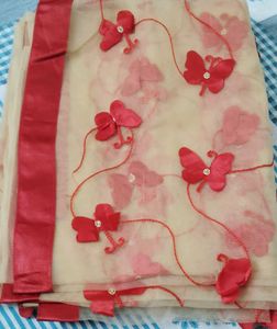 Elegant Floral Saree