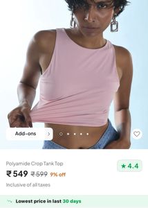 Polyamide Crop Top
