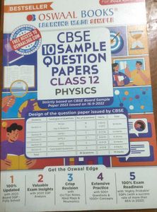 Sample Papers For Class 12th CBSE BOARD Exam