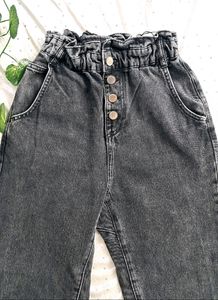 Zara Paperbag Mom Jeans (22-28)