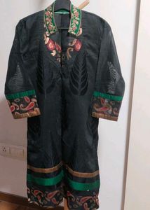 Elegant Black Kurta
