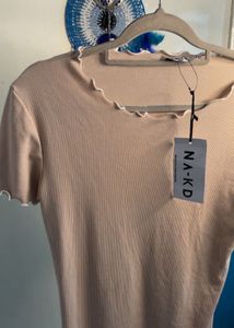 NA-KD Ribbed Top