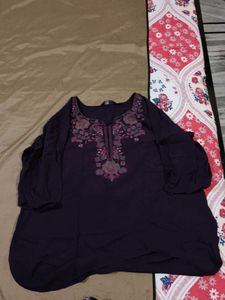 Elegant Embroidered Kurta