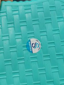 Blue Plastic Stool