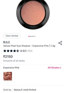 Mac Veluxe Pearl Eyeshadow - All That Glitter