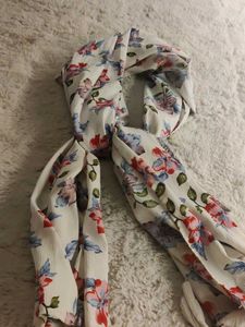 Floral Print Scarf
