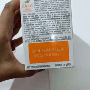 dove soap bar