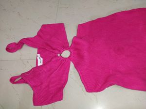 Ring Detail Bodycon Dress