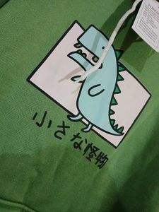 New Green Hoodie With Tag