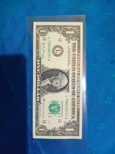 America 1 Dollar Note 786 USA, UNC Condition, Rare