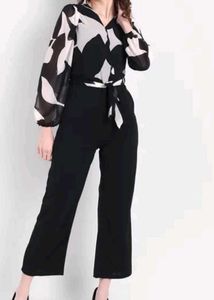 Black And White Jumpsuit