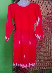 Red chicken kari dress....