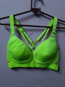 Neon Yellow Sports Bra