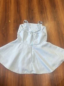 Pastel blue top Small size for girls/ladies