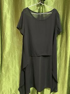 Black High Low Top