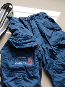 Kids Shorts With Belt