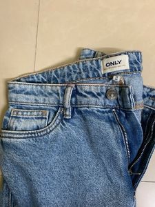 Wide Leg Denim Jeans