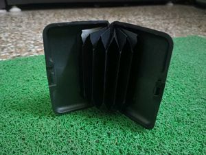 White Accordion Card Holder