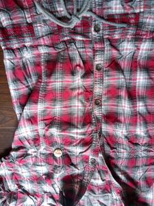 My Pepe Jeans Shirt Red Checks Trendy Look
