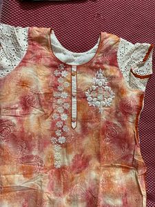 Kurta Pants Dupatta Set