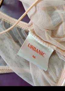 Urbanic&#39;s Cute And Sexy Pastel Pink Lingerie Set Size M