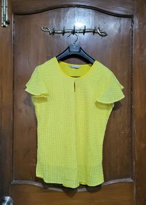 Yellow Cute Top