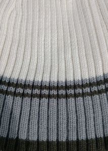 Striped Knit Beanie