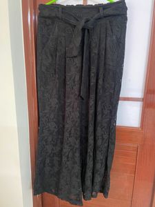 Black Party Wear Women’s Parallel Pants