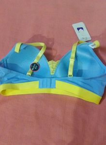 Blue T-Shirt Bra