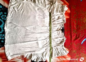 Awesome White Top Just For Coins Only 😍