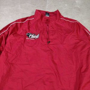 Red Pullover Jacket