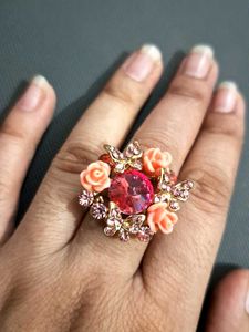 Floral Statement Ring