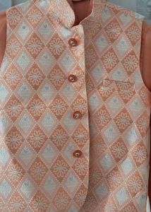 Kids Kurta Pyjama With Jacket