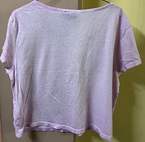 Pink Crop Top