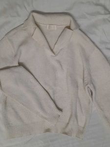 Cream Knit Sweater