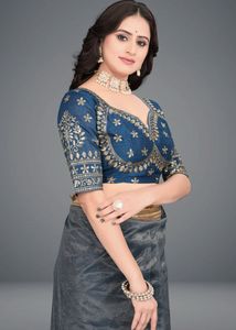 Embroidered Salwar Kameez Fabric