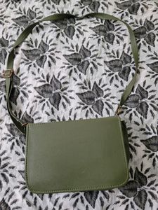 Green Sling Bag