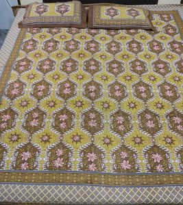 Cotton Double Bed Bedsheet