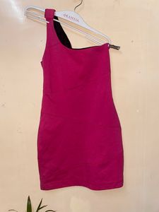 Zara Bodycon One Shoulder Dress