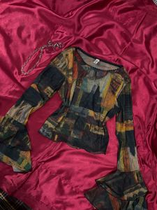 Vintage Mesh Top
