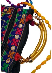 Embroidered Elephant Handbag
